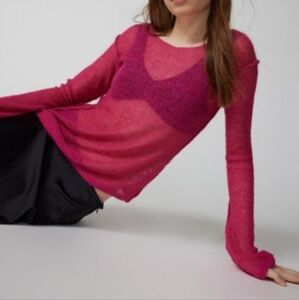 Urban Outfitters Sheer Sweater